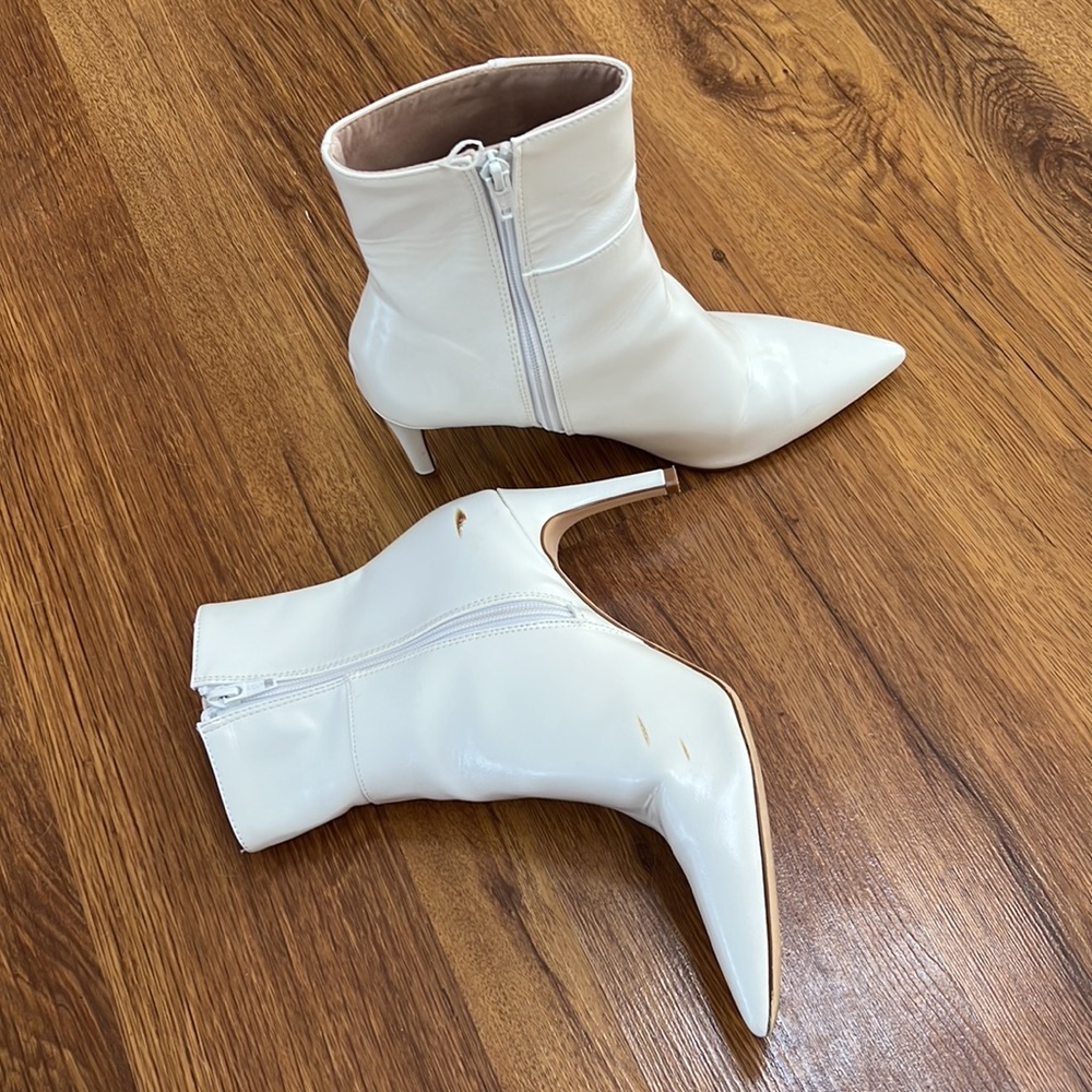 White Booties - Picture 3 of 3
